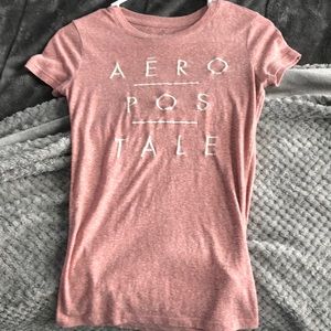 Aeropostale light pink shirt